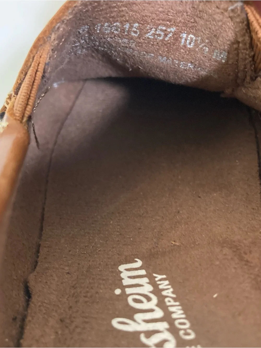 Florsheim Jasper Venetian Jr. Sz 10.5 Boys Brown Leather Loafers Slip On Shoes